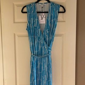 DVF 100% Silk Wrap Dress